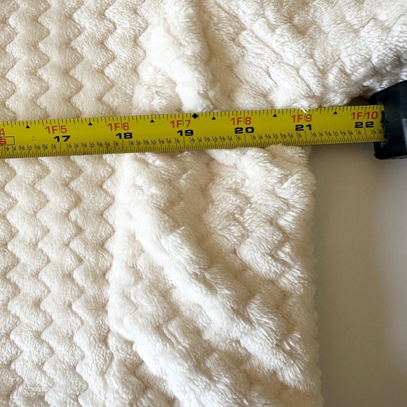 Columbia Cream Sherpa Jacket Women’s 1/4 Zip Size L - Picture 7 of 12